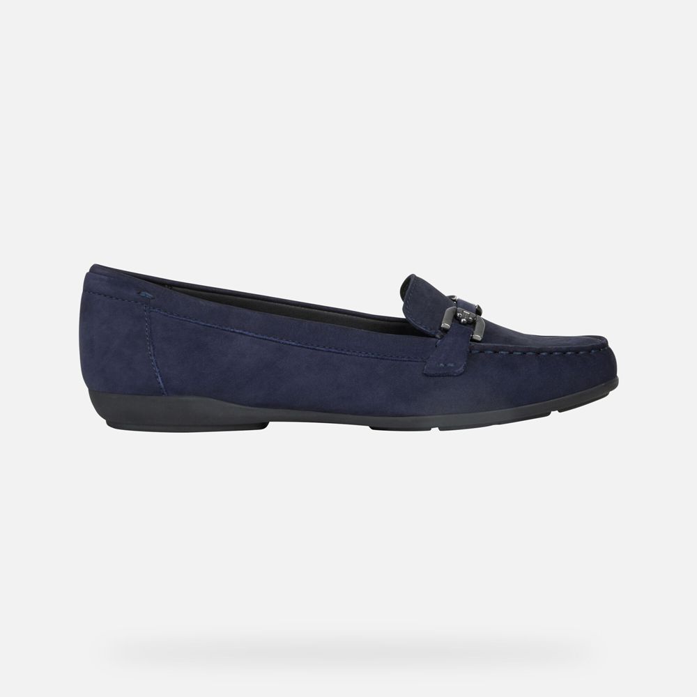 Geox Loafers Dark Blue Annytah - Geox Womens Shoes - COTGJK657